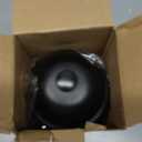 13.5 inch Straw Holder for Standard & Long Bended Size Drinking Straws, Acrylic Plastic Straw Dispenser with Lid, Black, Heavy Duty, 1 Piece