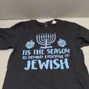 Hanukkah Remind Everyone Im Jewish Menorah Chanukah Pajama T-Shirt, S