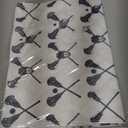Vohado Lacrosse Table Runner Boy Lacrosse Sports Theme Birthday Party Decoration Classroom Home Kitchen Island Decor (13" x 72")