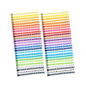 Zodaca 52-Pack Adjustable WWJD Bracelets for Men and Women, What Would Jesus Do Woven Wristbands for Church Fundraisers, Sunday School (26 Assorted Colors) - Jesus Bracelets