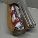 American flag with Pole, Flag poles Kit Embroidered USA Flag | 3x5 Ft | Includes 5 FT Heavy Duty Tangle Free Flagpole & Adjustable 180 Bracket for Indoor/Outdoor