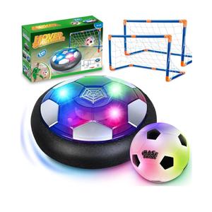 Soccer Ball Toys Game for Kids Age 3 4 5 6 7 8-12, Hover Soccer Ball Set with Hover Soccer Balls, Light-Up Indoor football Balls and 2 Goals, Christmas Birthday Gifts for Boy Girl 3-5 6-8 Year Old