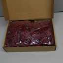 Floweroyal 15PCS Burgundy Roses, Artificial Flowers 4.33" Velvet Flowers with Long Stem Fake Roses for Mom, Wife, Anniversary Birthday Valentine's Day Gift for Women (Dark Red)