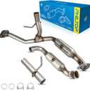 PHILTOP High Flow Catalytic Converter for F150 2011 2012 2013 2014 5.0L EPA Compliant Replaces 645252/645251