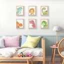upsimples 8x10 Picture Frame Set of 10, Display Pictures 5x7 with Mat or 8x10 Without, Multi Photo Frames Collage for Wall or Tabletop Display, Natural