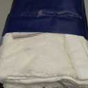 Phantoscope Pack of 2 Sherpa Solid Throw Decorative Pillow Cover Decorative Faux Fur Fluffy Cushion Cases Soft Pillow Cases for Bedroom/Couch, White 12 x 20 Inches