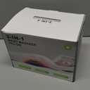 Smooth Triple Fusion Back Massager, with Heat, Vibration & Lumbar Traction - Deep Tissue Lumbar Pillow for Lower Back Pain Relief, Relaxation for Home, Office - Corded Electric Dark Gray