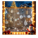 2 Pack Viseeko Window Privacy Film Frosted Glass Window Film Static Cling UV Blocking Window Film Decorative Christmas Window Cling for Dining Room, Living Room 17.7”x 78.7” Amazon's Choice