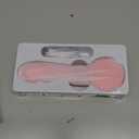 Facial Cleansing Brush Silicone Face Scrubber Waterproof Rechargeable Exfoliator Massage Device for Men & Women, Deep Pore Cleansing, Exfoliating, Removing Blackhead Electric Face Scrub Brush (Pink)