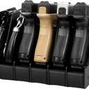 6 Slots Pistol Rack for Safe, Foam Pistol Holder Safe Organizer, Handgun Stand Storage Rack, Guns Cabinet Accessories