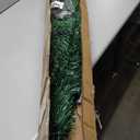 5 ft. Pre-Lit Fiber Optic Artificial PVC Christmas Tree with Metal Stand Holiday