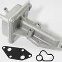 Engine Oil Cooler Kit With Gaskets Compatible with 2007-2013 Nissan Altima, 2007-2012 Nissan Sentra, 2008-2013 Nissan Rogue 2.5L L4 Replaces# 21300-JA06A 918-402 21304-JA00A