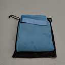 Toddler Airplane Bed, Kids Airplane Seat Extender Travel Bed, Kids Airplane Travel Essentials, Airplane Must Have for Toddlers, Portable Plane Bed Foot Rest for Flights (Blue)