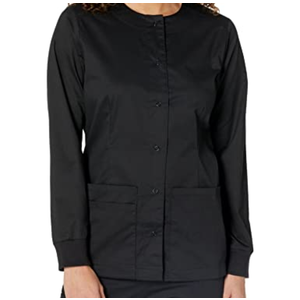 Amazon Essentials Women's Scrub Snap Jacket (Available in Plus Size) XXL