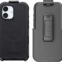 2 x BELTRON Belt Clip Replacement Compatible with OtterBox Defender Case - iPhone 16 Plus (Holster ONLY - Case is NOT Included)