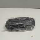 Dog and Cat Cord Protector 25ft - 3/8inch, Flexible Cable Sleeve for Easy Cord Management, Protects Cables from Pets Chewing, Ideal for USB, Power, Audio and Video Cords - Black