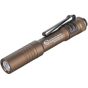 Streamlight 66609 MicroStream 250-Lumen EDC Ultra-Compact Flashlight with USB Rechargeable Battery, Box Coyote