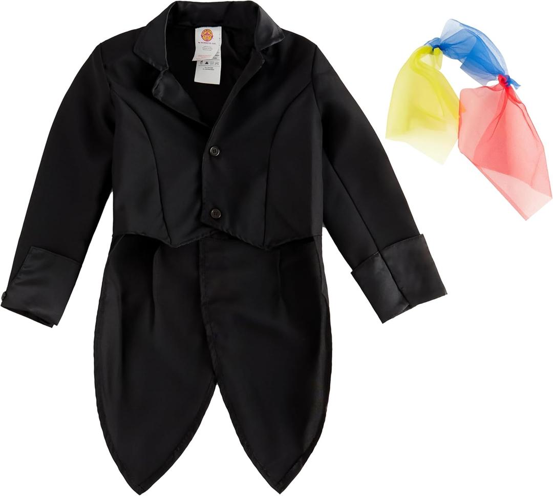 Rubies Magician Tailcoat Jacket for Kids, Boy's Medium Rubies Magician Tailcoat Jacket for Kids, Boy's Medium