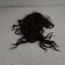 NAYOO Long Brown Wavy Wig for Women 26 Inch Middle Part Curly Wavy Wig Natural Looking Synthetic Heat Resistant Fiber for Daily Party (Brown with Highlights)