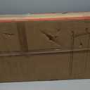 SONGMICS Hanging Jewelry Cabinet, Wall-Mounted Cabinet with LED Interior Lights, Door-Mounted Jewelry Organizer, Full-Length Mirror, Gift Idea, White UJJC99WT