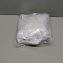 Alimens & Gentle Men's Dress Shirt Regular Fit Stretch Stain Shield Long Sleeve Solid Business Wedding Button Down Shirts, XL, White