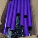 Purple Puppy Play Gym with 8 Hanging Toys, Dog Jungle Gym Indoor with Hammock and Funny Enrichment Toys, PVC Frame Puppy Gym Activities Center for Puppies