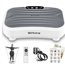Vibration Plate Exercise Machine,Vibration Plate Platform for Lymphatic Drainage Whole Body Vibration Plate Machine Helps Weight Loss Shaping 330lbs 110V~240V