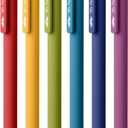 Mr. Pen- Retractable Gel Pens for Journaling, 6 Pack, 0.5 mm Black Ink, Vintage Barrels, Smooth Writing Aesthetic Pens for Women