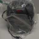 Amazon Basics Ceramic Space Heater, Portable Indoor Heating Solution, With Overheat and Tip-Over Protection, Thermostat, Non-Oscillating, 1500W, 7.52"D x 6.34"W x 9.45"H, Black