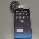 JDO Shower Head with Handheld, High Pressure Handheld Shower Head 9 Settings, Detachable Shower Head Set with Stainless Steel Hose and Shower Bracket (Brushed Nickel)