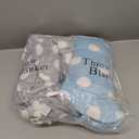 JML Throw Blankets for Couch, Fleece Throw Blanket 2 Pack - Soft Warm, Lightweight Plush for Shawls and Wraps,Bed, Sofa, Chair, Travel, All Season Use, 50"x60", Polka Dot