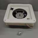 11" RV Caravan Roof Vent 3-Speed Motor RV Fan 12V Skylight with LED Light