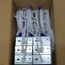 Meconard 6 Pack 4 Inch LED Recessed Ceiling Light with Junction Box, 3000K/4000K/5000K Selectable, 9W=75W 750LM, Dimmable Canless Downlights, ETL and Energy Star Listed