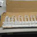 ClosetMaid 8040 18-Pair Over The Door Shoe Rack, 5-Inch D x 58-Inch H x 22.63-Inch W, White
