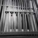 LUCKUP Heavy Duty Dog Crate-42 inch Large Metal Dog Cage with 2 Doors and 4 Wheels, Stackable Dog Kennel for Large & Medium Dogs, Removable Tray