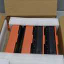 MYTONER 206A Toner Cartridges 4 Pack (with Chip) Compatible Replacement for HP 206A 206X for Color Pro MFP M283fdw M283cdw M282nw Pro M255dw M255nw M283 M255 M282 Printer W2110A W2110X High Yield