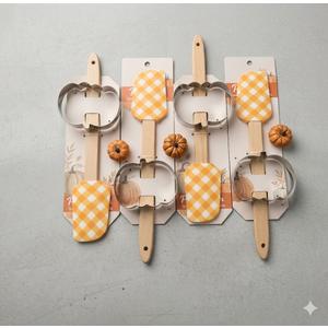 Pumpkin Spatula & Cookie Cutter