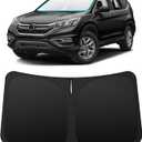 INSAUTO Custom Fit Windshield Sun Shade for Honda CRV CR-V 2012-2016 | Foldable Front Window Sunshade Car Accessories, UV & Heat Reflector, Keeps Interior Cool, Includes Storage Bag