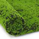 Artificial Moss Grass Turf Lawn,39inch DIY Artificial Grass Rug for Wedding Home Backyard Balcony Terrace TV Wall Indoor Outdoor Decor (Black Coffee)