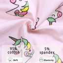 Sladatona Girls Underwear Soft Kids Briefs And Comfortable Panites (8, Pink Green Blue-sky Puple)