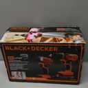 BLACK+DECKER 20V MAX Cordless Drill and Impact Driver, Power Tool Combo Kit with Battery and Charger (BD2KITCDDI)