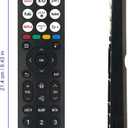 EN2D36H Replace Remote Control Compatible with Hisense Smart VIDAA TV 40A35HUV 40A45GV 43A6GV 32A45GV 50A6GV 65A6GV 43A45GV 55A6GV 32A35HUV EN2B36H ERF2D36H ERF2M36H ERF2I36H ERF2J36H ERF2R36H