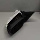 Left Driver Side Door Mirror For 2016-2021 HONDA CIVIC LX SE Sport with Power Mirror Manual Folding Non-Heat Match to Taffeta White Replace 76258-TBA-A02ZA HO1320283(3 Pins)