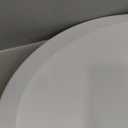 BEMIS 500EC 390 Toilet Seat with Easy Clean & Change Hinges, 1 Pack Round, Cotton White