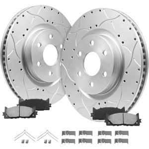 Front Brake Kit for F-150【2010-2020】【10-14 6-Stud Only】Rotors Kit