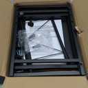 NETEL Expandable Microwave Stand,2 Tier Metal Kitchen Countertop Organizer Shelves with 8 Hooks,Bakers Rack,Microwave Shelf,Microwave Oven Rack,55lbs Weight Capacity