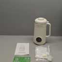 8 IN 1 Nut Milk Maker Machine, 40OZ Capacity Homemade Almond, Oat, Coconut, Plant Based Milks& Non Dairy Beverages, Automatic Pure Copper Motor Soy Milk Maker Blender with Delay Start/Boil Water