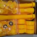Gas Can Spout Replacement Kit, Gas Can Nozzle Replacement (6 Kit-Yellow) All gaskets are installed and ready to use upon receipt. For 1/2/5/10 gallon gas can. Easy and convenient to use