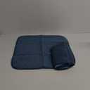Waterproof Chair Pads for Incontinence 22" x 21", 2 Pack Non Slip Absorbent Wheelchair Reusable Seat Protector, Washable Seat Covers for Chairs, Navy