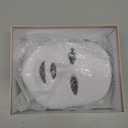 LED Face Mask Light Therapy, Red Light Therapy Mask with 7 Colors, 850nm Infrared & Red Light Therapy for Face, Portable Anti-Aging Skin Rejuvenation Tool with Timer for Home Use (White)